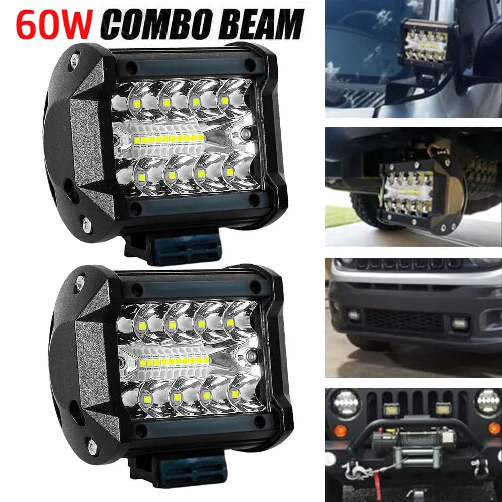 شريط إضاءة LED للسيارات والطرق الوعرة 12V/24V